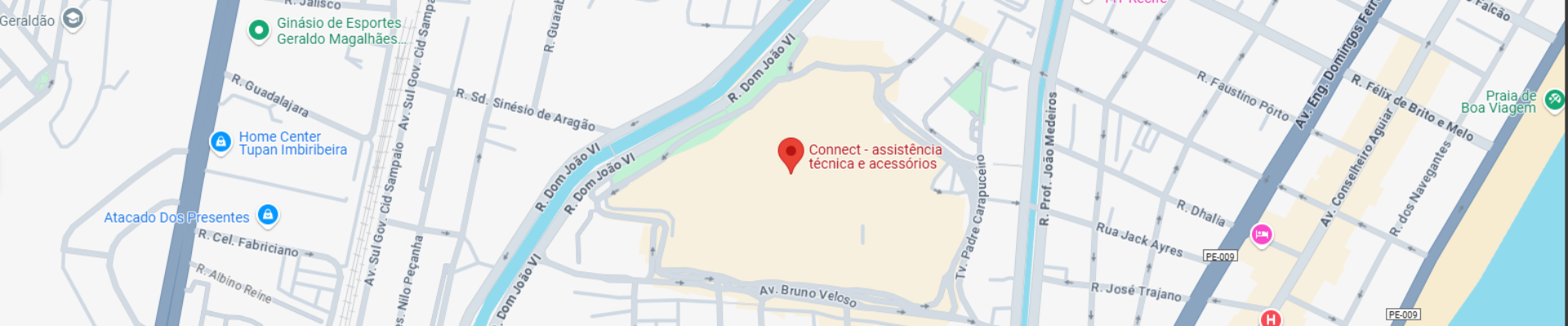 Connect Recife - Localização