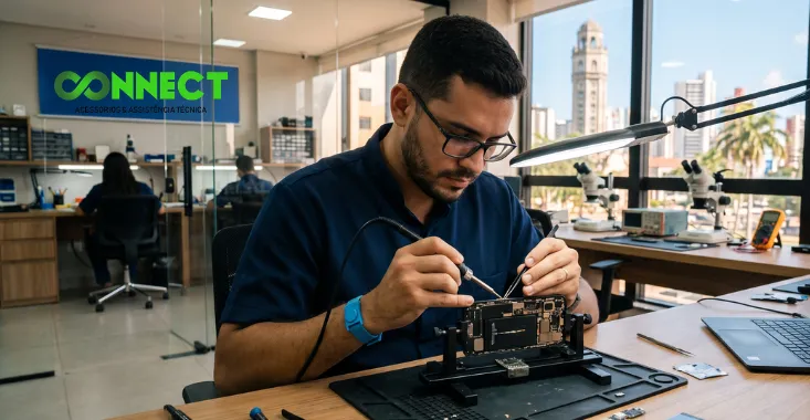 Conector de carga falhando: É hora de consertar?